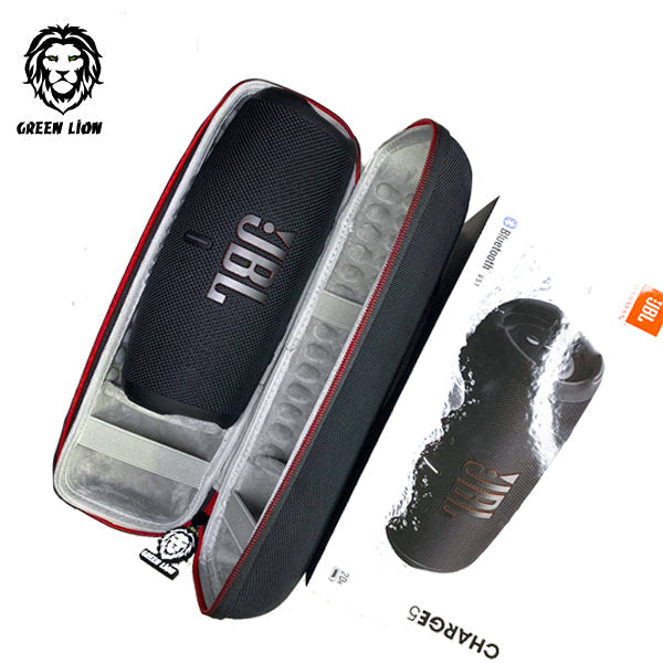 Green Hardshell Case For JBL Speaker (Flip 5, Charge 5, Pulse 4)