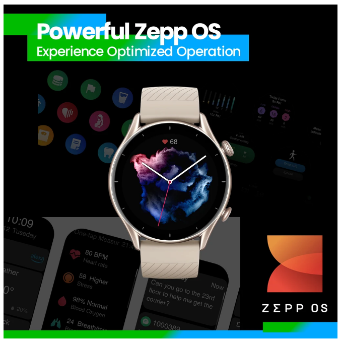 Amazfit GTR 3 Smartwatch with Alexa Built-In