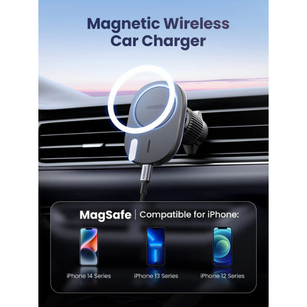 UGREEN Magnetic Car Wireless Charger 15120