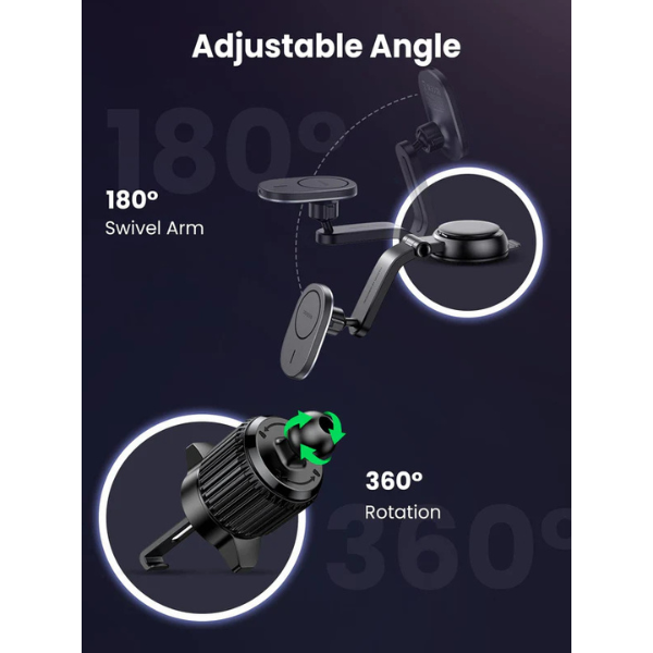 UGREEN Magnetic Car Wireless Charger 15120