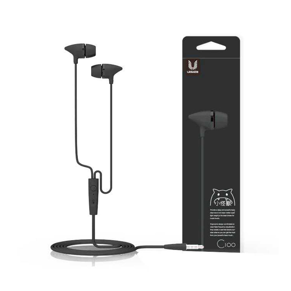 UiiSii C100 Wired Heavy Bass Earphones