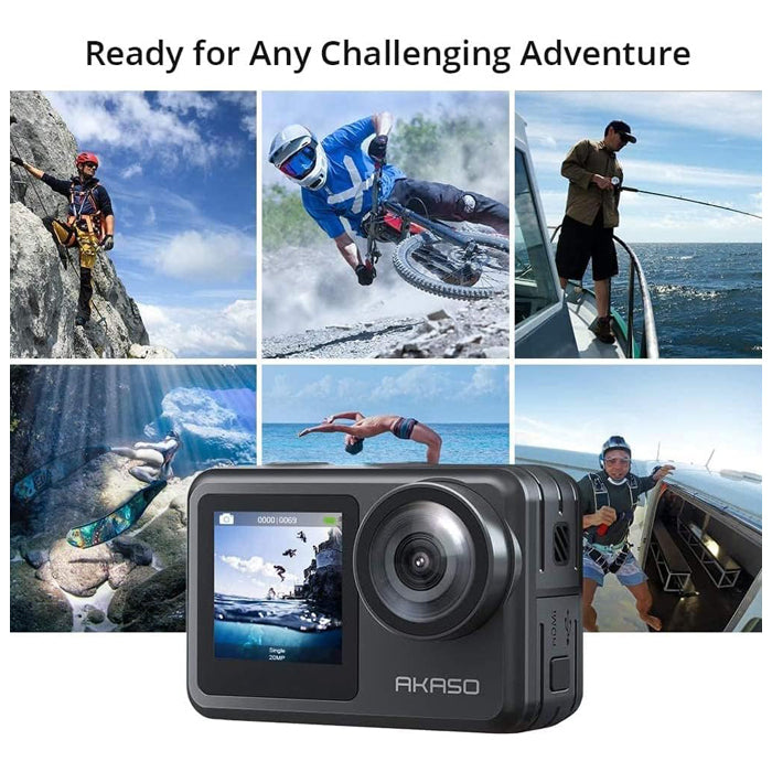 AKASO Brave 7 LE 4K WiFi Action Camera with Touch Screen