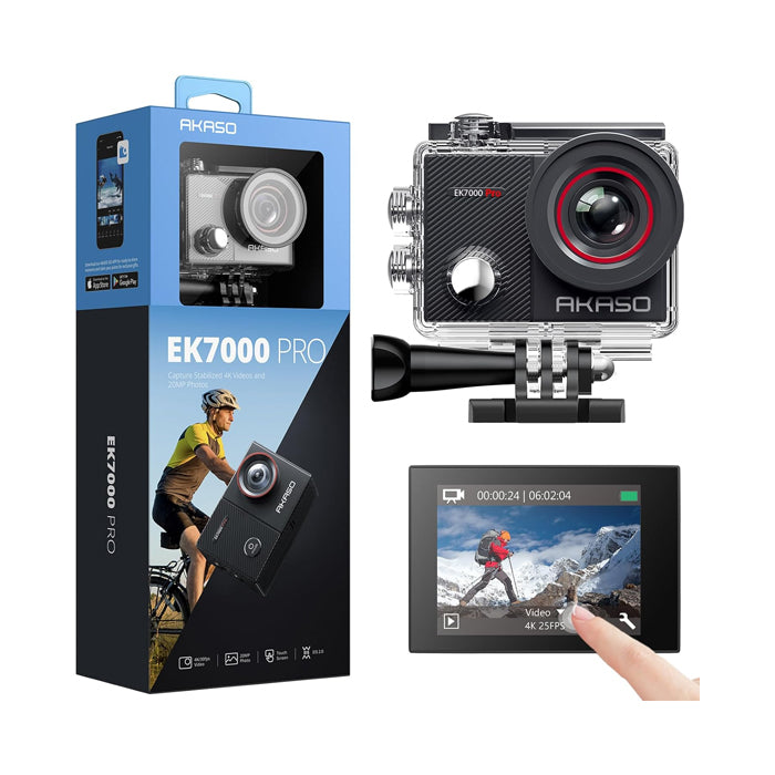 AKASO EK7000 Pro 4K Action Camera with Touch Screen