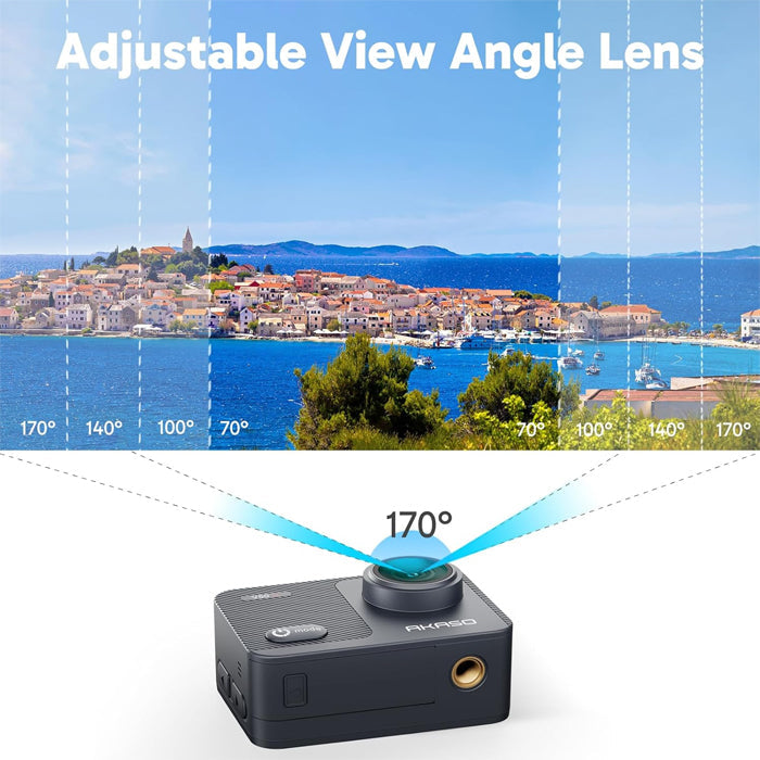 AKASO V50X  Cube 4K WiFi Action Camera