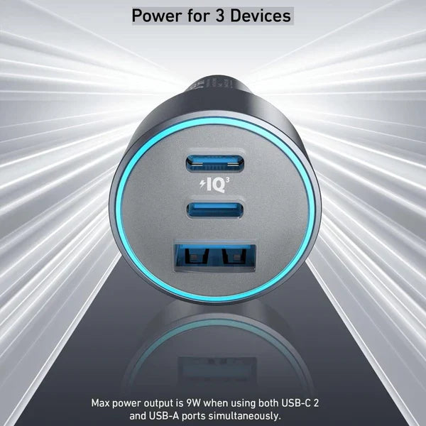 Anker 355 Car Charger 67W - Black