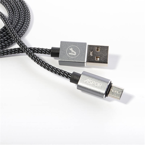 ASPOR Micro USB/Type C/Lightning Cable 1M - 3.1A Fast Charge - AC27, AC25, AC26