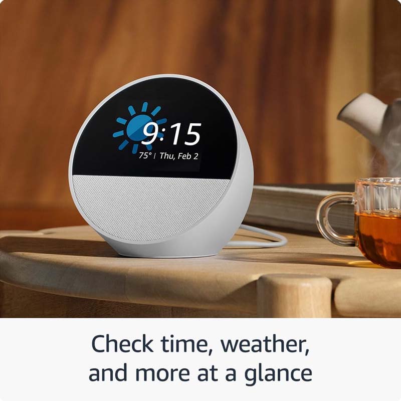 Amazon Echo Spot Smart Speaker (2024 release)