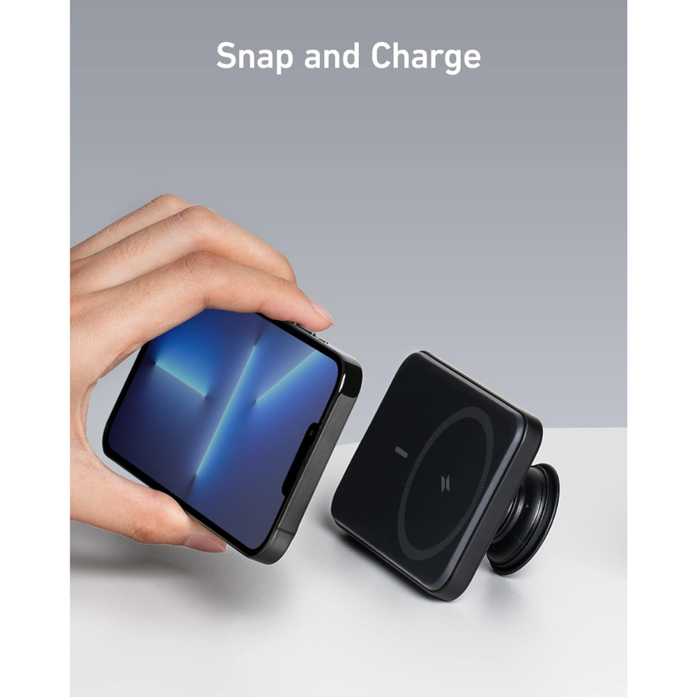 Anker 622 5000mAh Magnetic Powerbank (MagGo with PopSockets Grip)