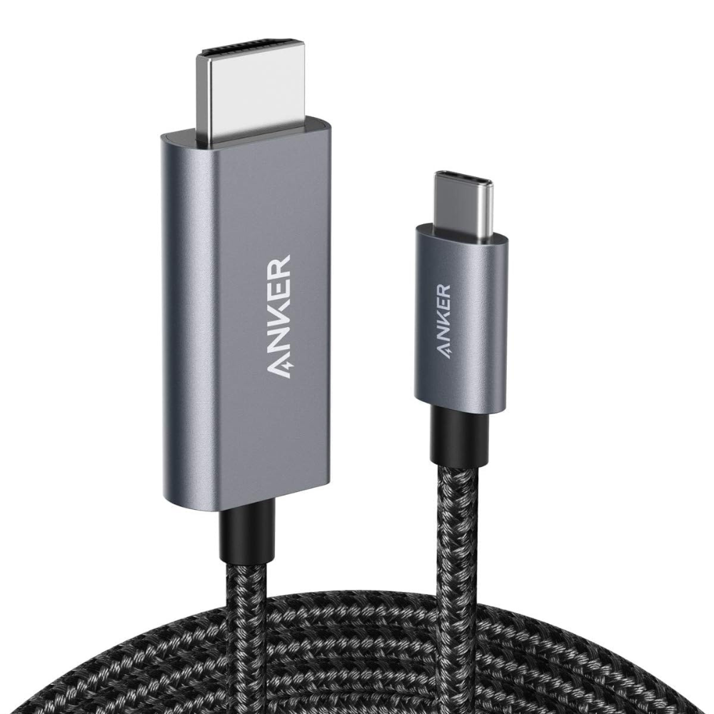 Anker 311 USB-C to HDMI Nylon Braided Cable (A8730H11) - 1.8m