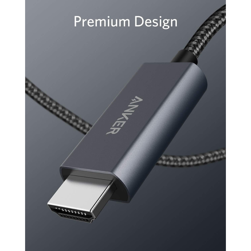 Anker 311 USB-C to HDMI Nylon Braided Cable (A8730H11) - 1.8m