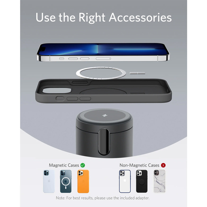 Anker 623 Magnetic Wireless Charger (MagGo) - Model B2568