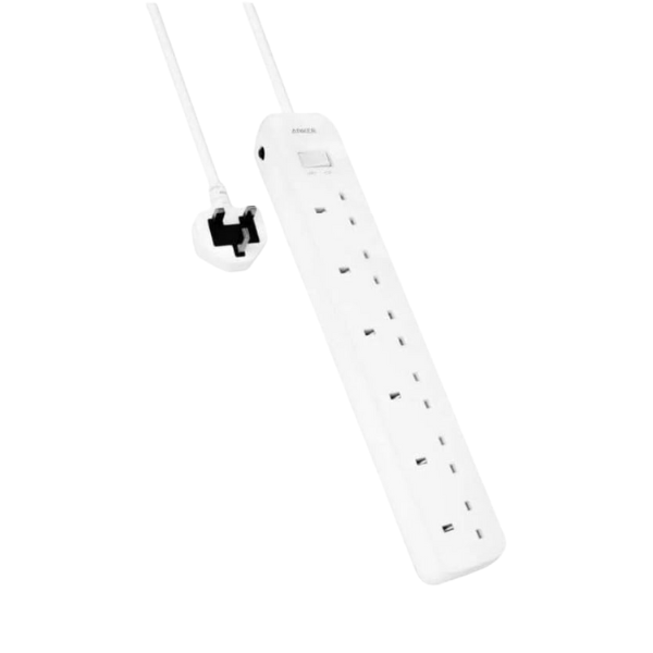 Anker 6-IN-1 Power Strip  – White
