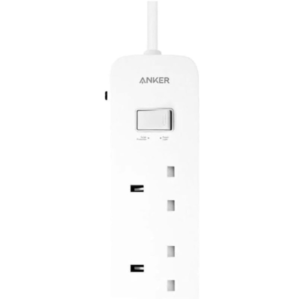 Anker 6-IN-1 Power Strip  – White