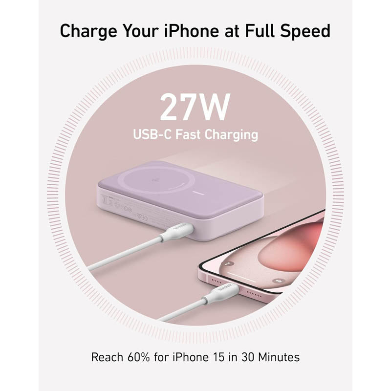 Anker MagGo Power Bank 15w Portable Charger (A1654)