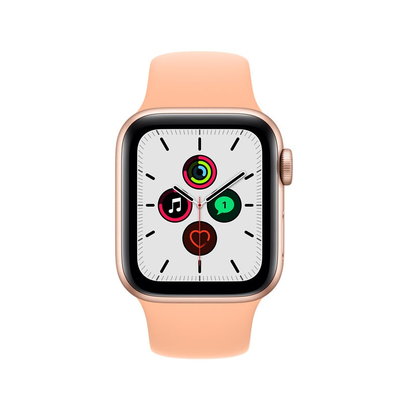 Apple Watch SE - Gold Aluminum Case with Pink Sand Sport Band Apple Watches Sri Lanka SimplyTek