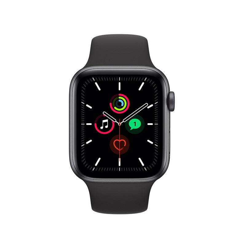 Apple Watch SE - Space Grey Aluminum Case with Black Sport Band Apple Watches Sri Lanka SimplyTek