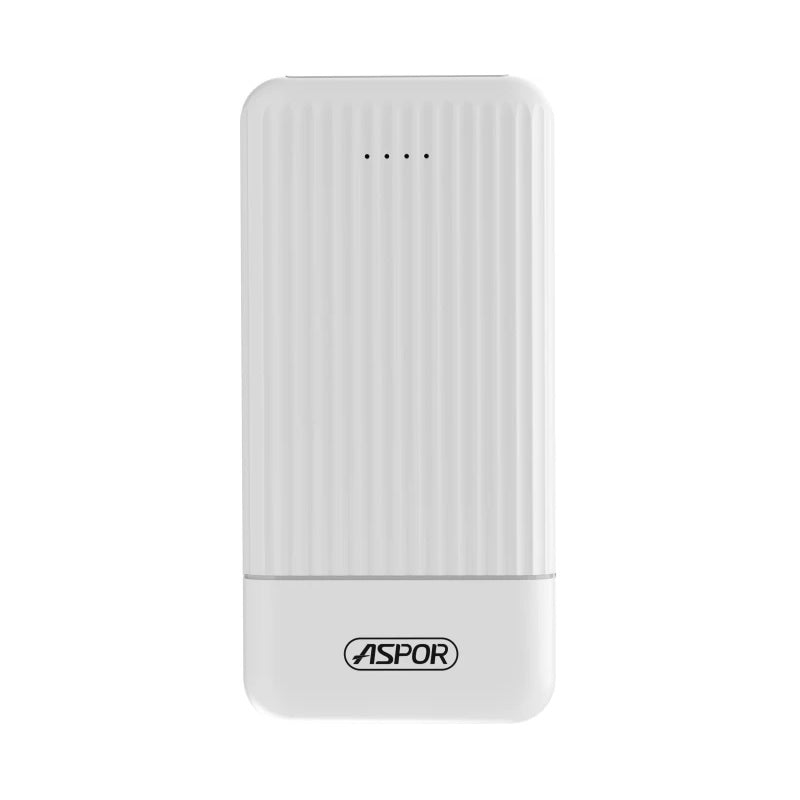 Aspor 10000mAh Powerbank White Sri Lanka SimplyTek