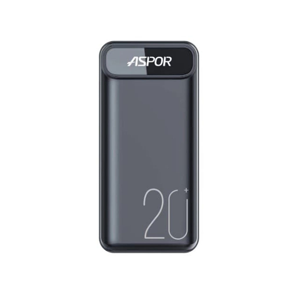 Aspor 20000mAh Power Bank With PD Charging (A396)