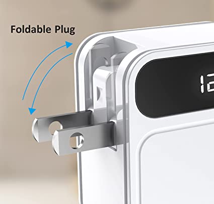 ASPOR A835 PD Home Charger with LED Digital Display (Adapter)