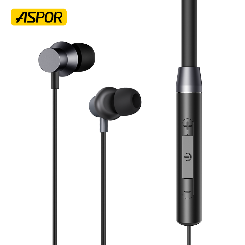 Aspor A601 Wireless Neckband Earbuds