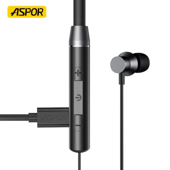 Aspor A601 Wireless Neckband Earbuds