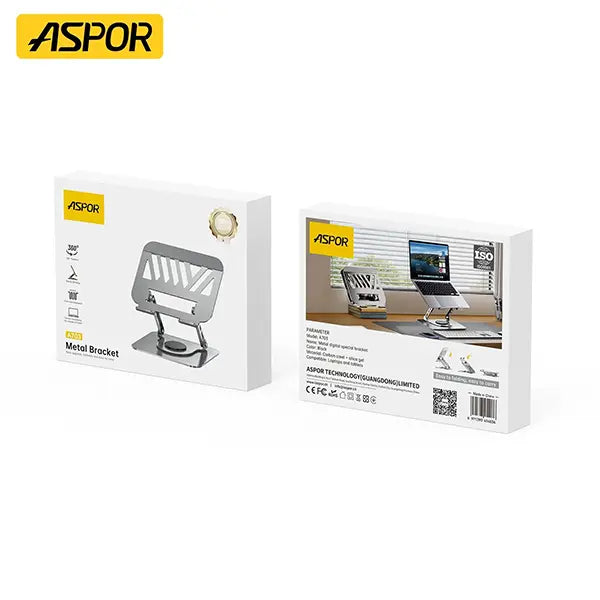 Aspor A703 Adjustable Metal Laptop Stand