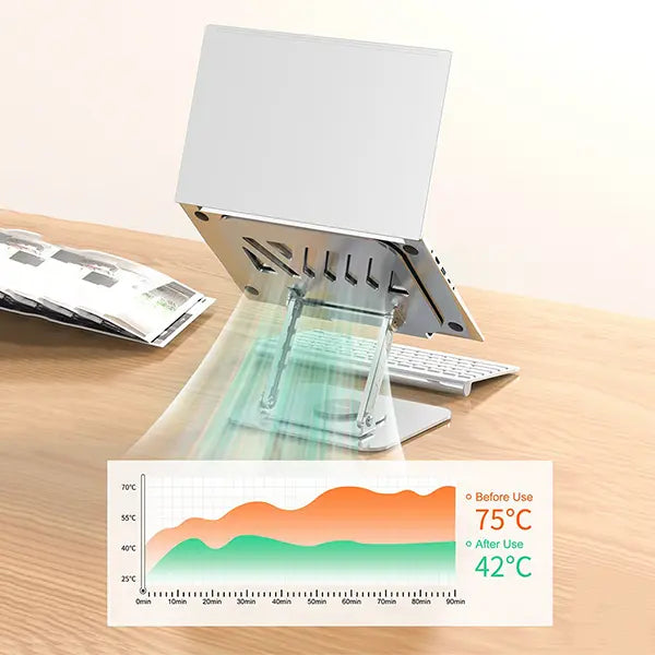 Aspor A703 Adjustable Metal Laptop Stand