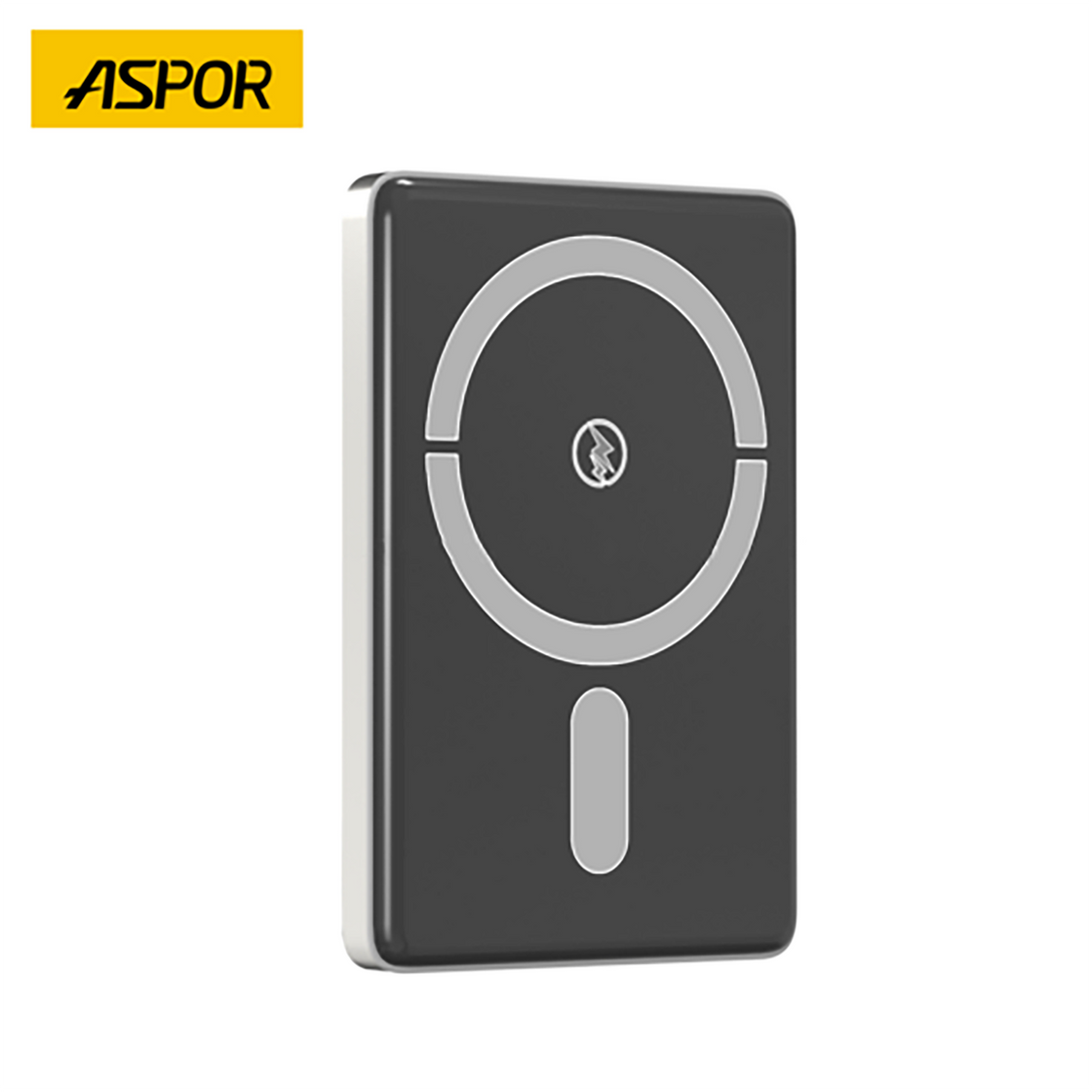 Aspor A381 Wireless Magnetic Portable 5000mAh Power bank