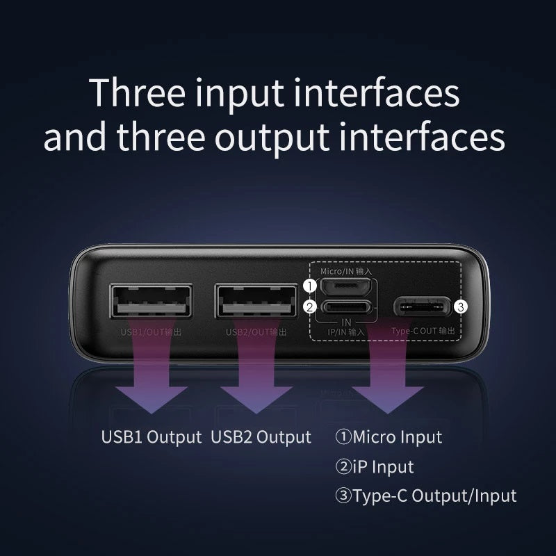 Baseus 20000mAh 22.5W PowerBank Power Banks Sri Lanka SimplyTek