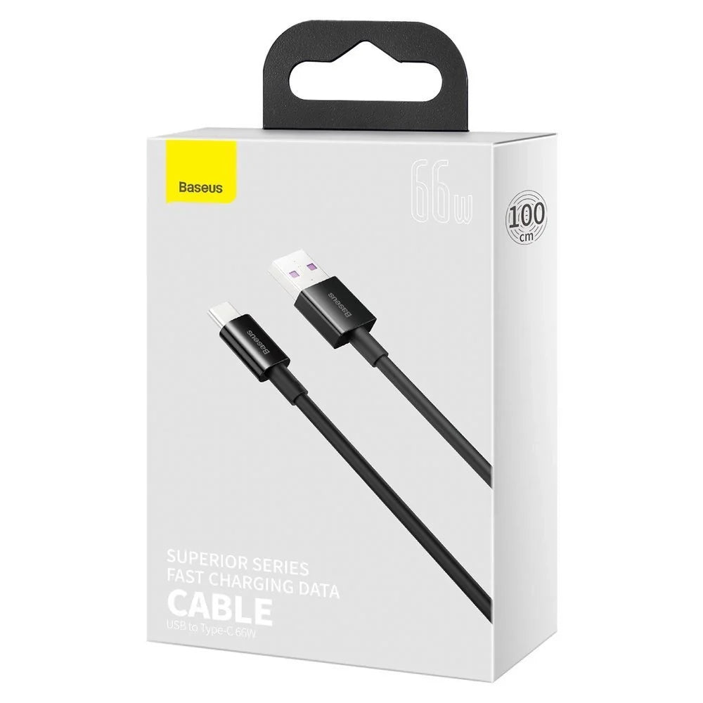 Baseus Superior Series Fast Charging Data Cable - 66W (USB-A to USB-C)