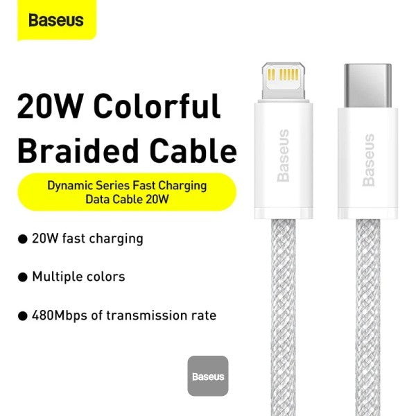 Baseus Dynamic Series Fast Charging Data Cable Type-C to Lightning 20W 1M