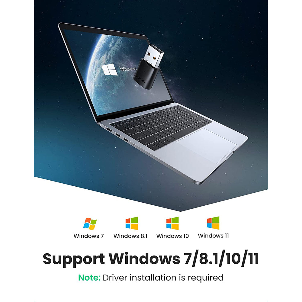 UGREEN Bluetooth Adapter 5.0 Dongle - 80889