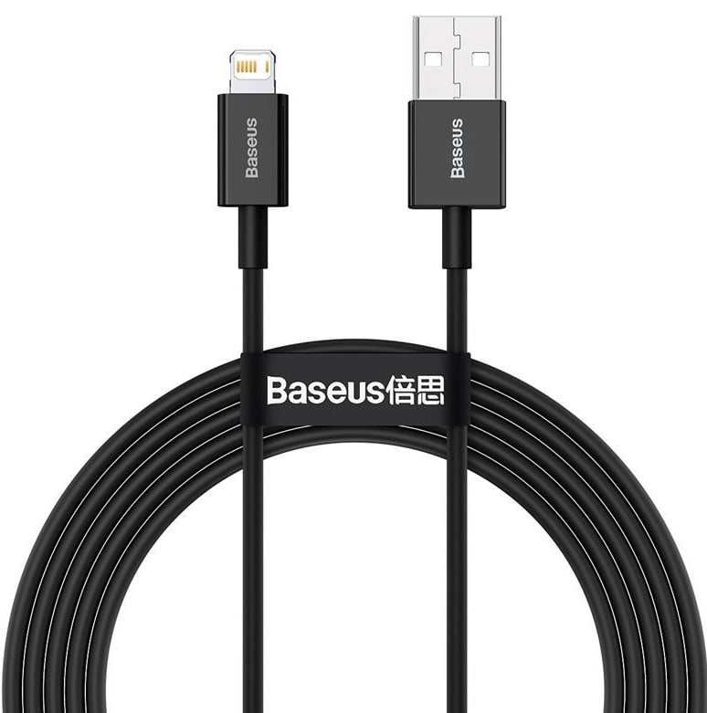 Baseus USB A to Lightning Cable - 2M (CALYS-C01)