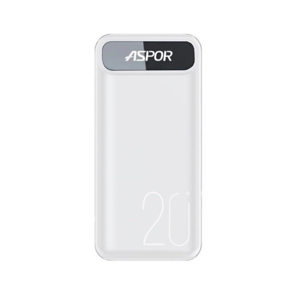 Aspor 20000mAh Power Bank With PD Charging (A396)