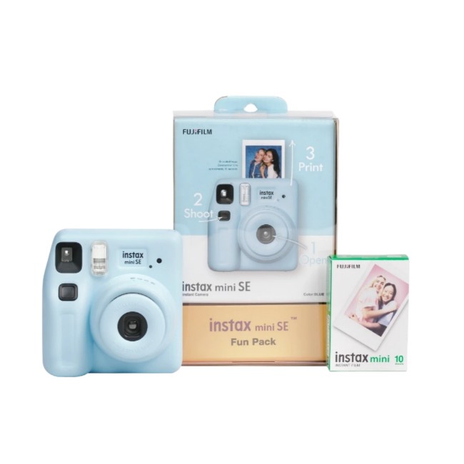 Fujifilm Instax Mini SE Instant Camera (Fun Pack)