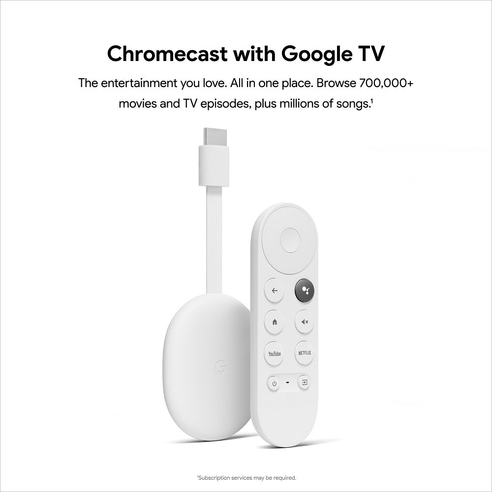 Google Chromecast 4 (4th Generation) With Google TV Sri Lanka SimplyTek