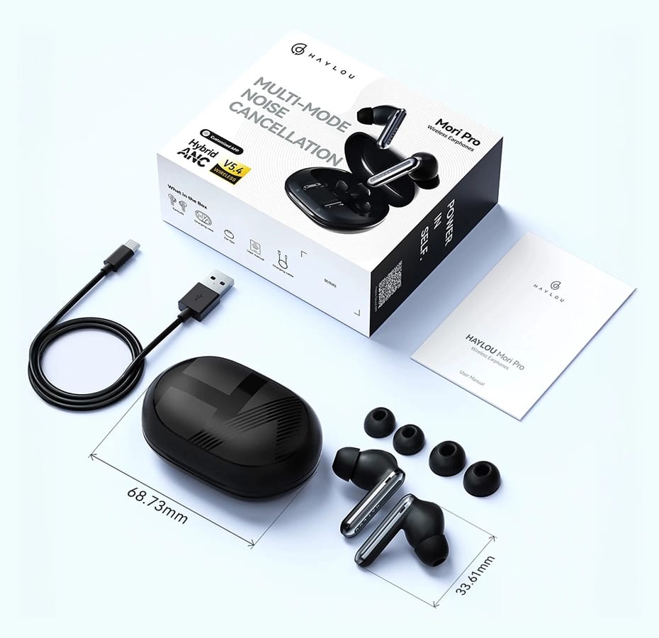 Haylou Mori Pro ANC TWS Earbuds (T016)