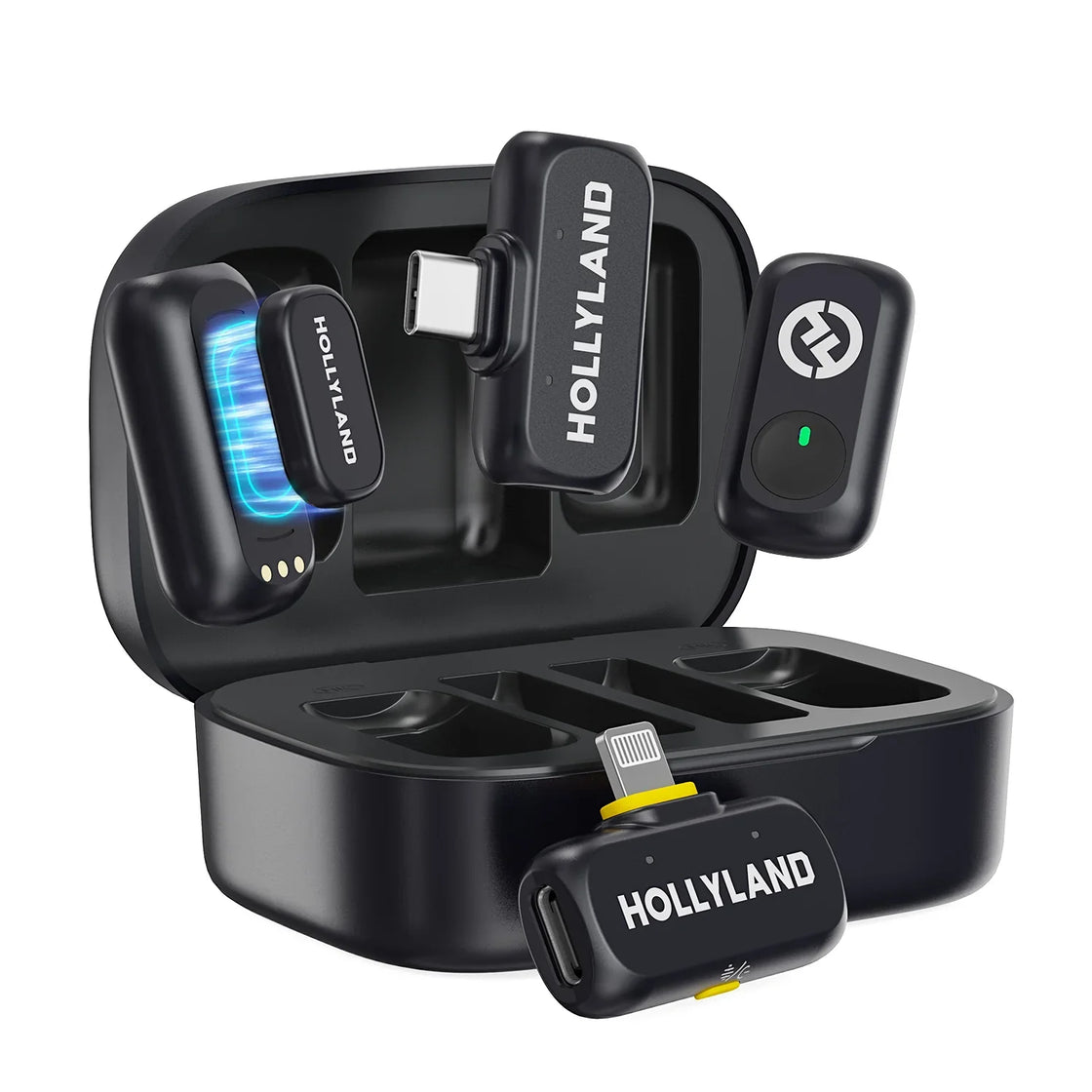 Hollyland LARK A1 Lavalier Wireless Microphone System (Combo)