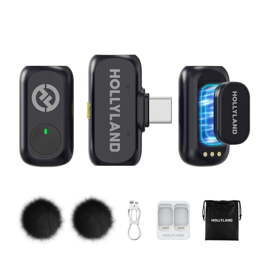 Hollyland LARK A1 Lavalier Wireless Microphone System (Combo)