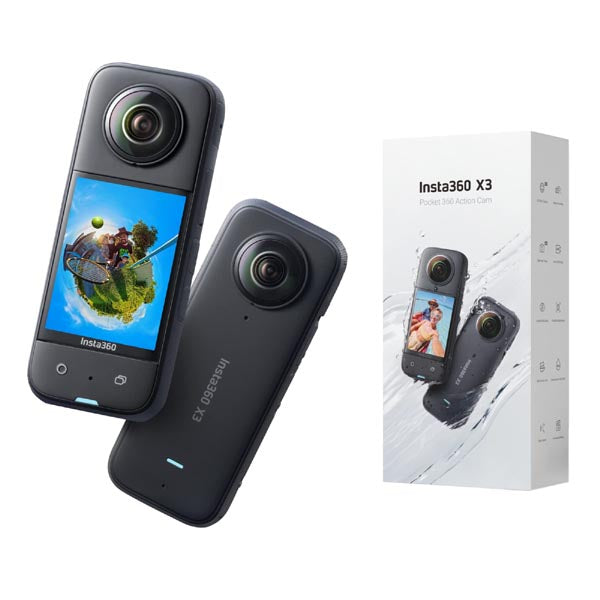 Insta 360 X3 Waterproof 360 Action Camera