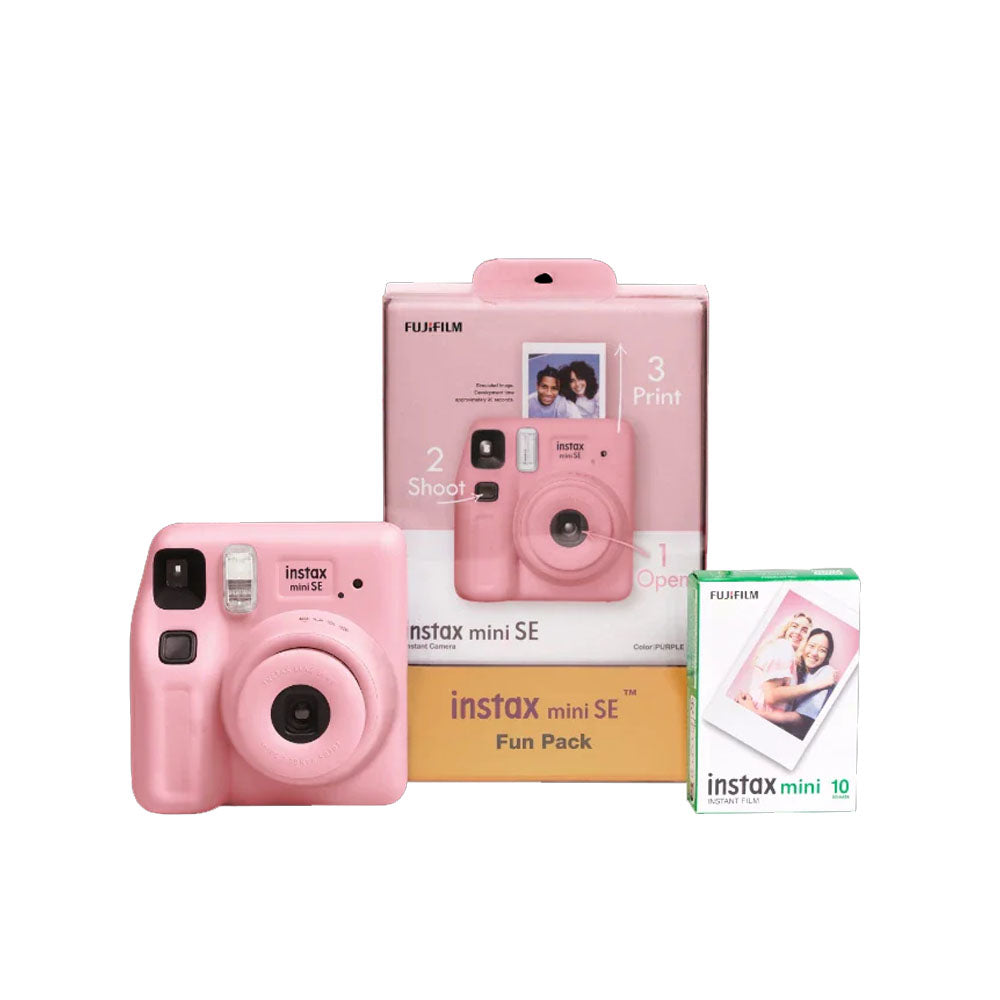 Fujifilm Instax Mini SE Instant Camera (Fun Pack)