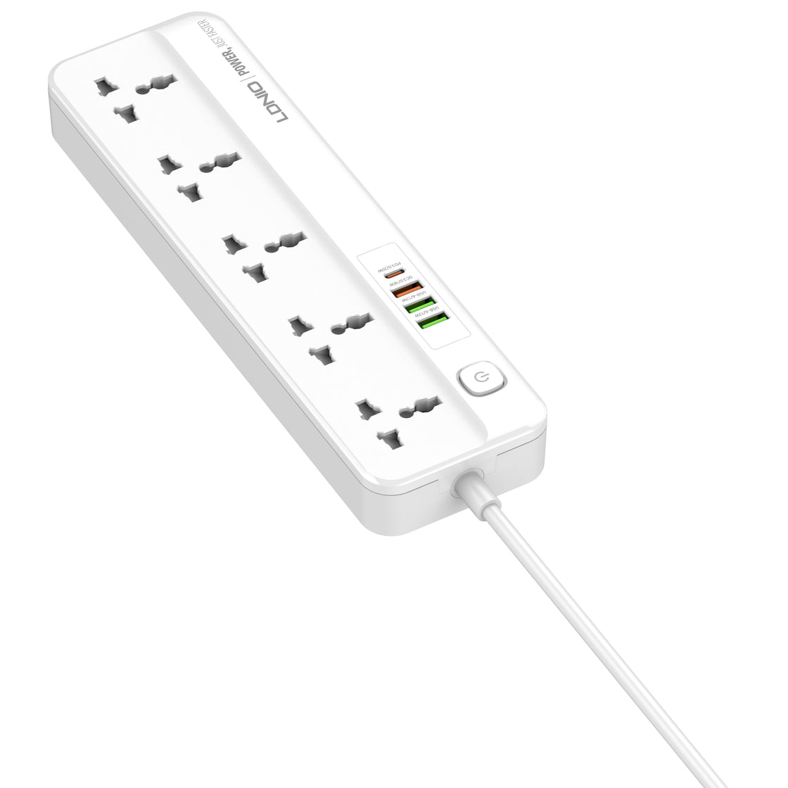 LDNIO 5 AC Outlets Universal Power Strip (Extension) - SC5415