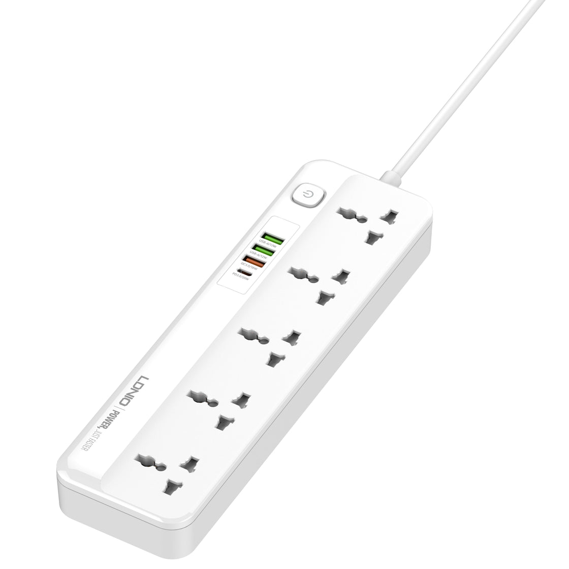 LDNIO 5 AC Outlets Universal Power Strip (Extension) - SC5415