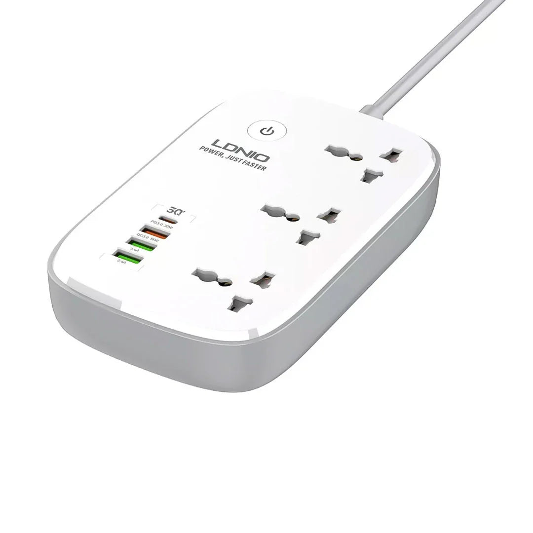 LDNIO 3 AC Outlets Wi-Fi Smart Power Strip Extension - SCW3451