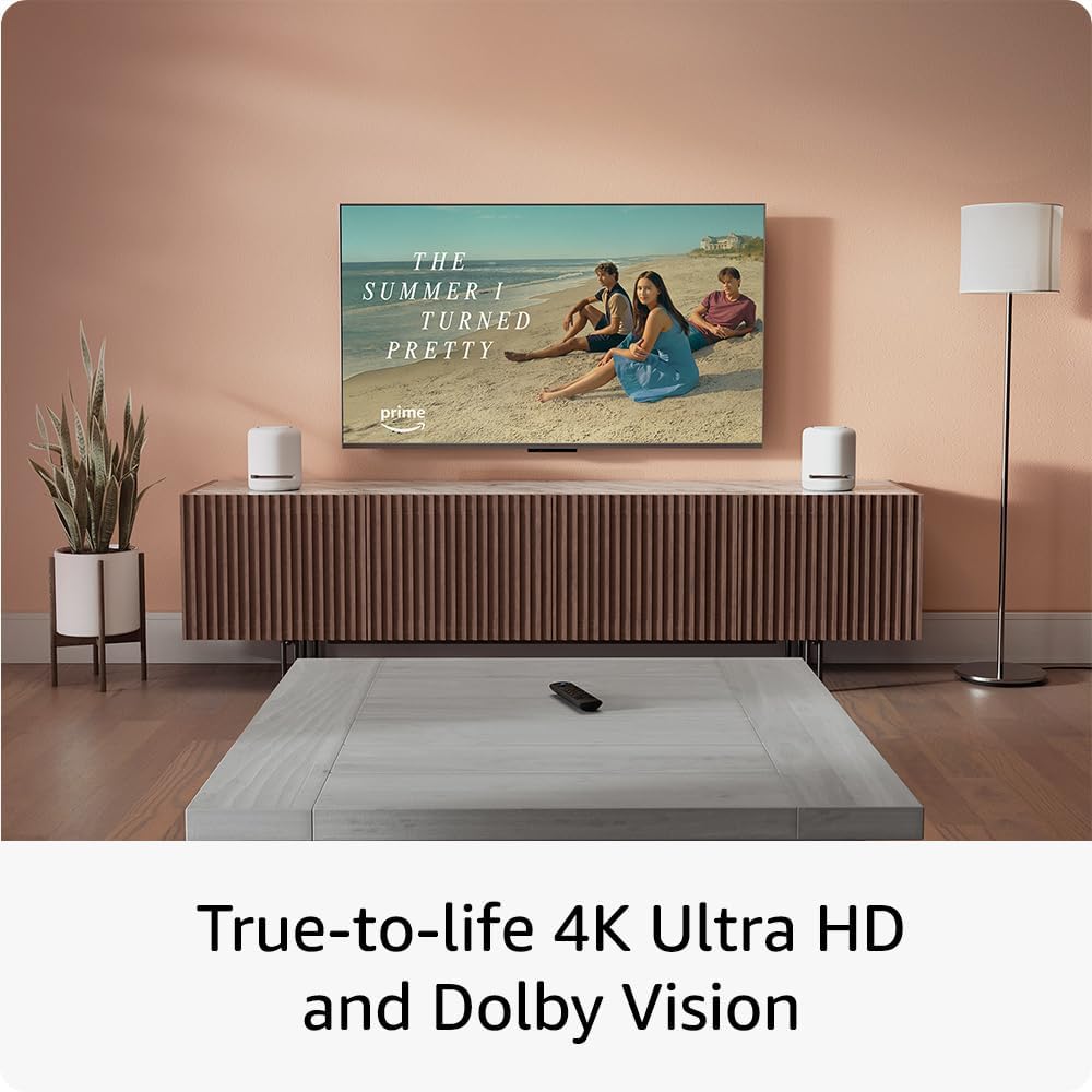 Amazon Fire TV Stick 4K Ultra Streaming Device with Alexa Voice Remote (3rd Gen)