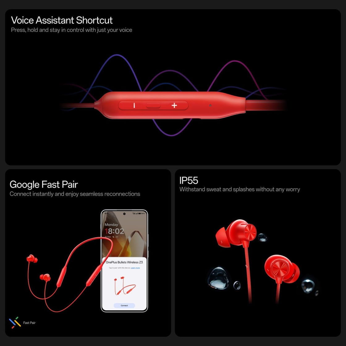 OnePlus Bullets Wireless Z3 in-Ear Neckband