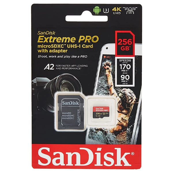 SanDisk Extreme PRO microSDXC™ UHS-I CARD - 256GB