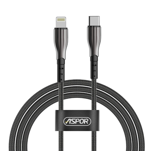 Aspor A110L Braided Lightning Cable - 200CM