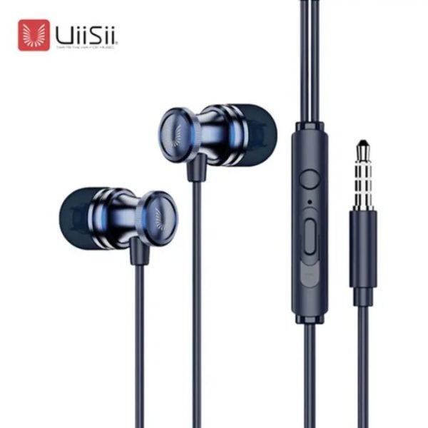 UiiSii HM16 Wired Metal Earphones with Mic