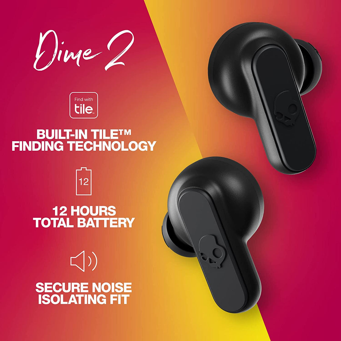 Skullcandy Dime 2 Wireless Earbuds